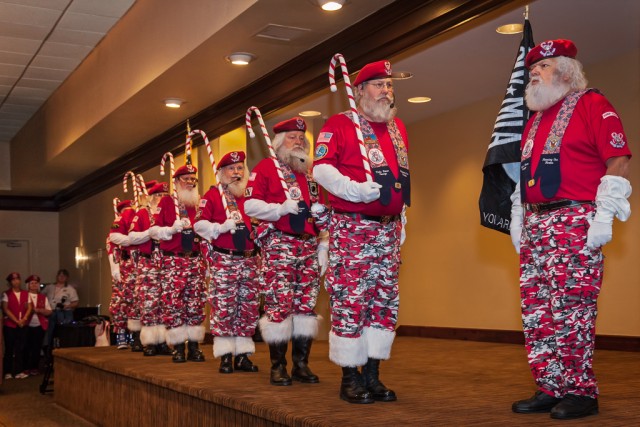 Convention de Pères Noël en Floride