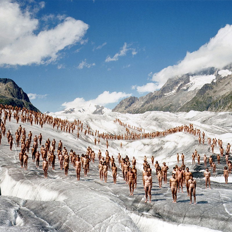 Spencer Tunick n’a pas froid aux yeux