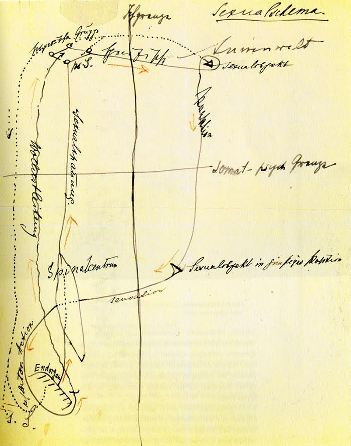 Le schéma de la sexualité tracé par Freud en 1895